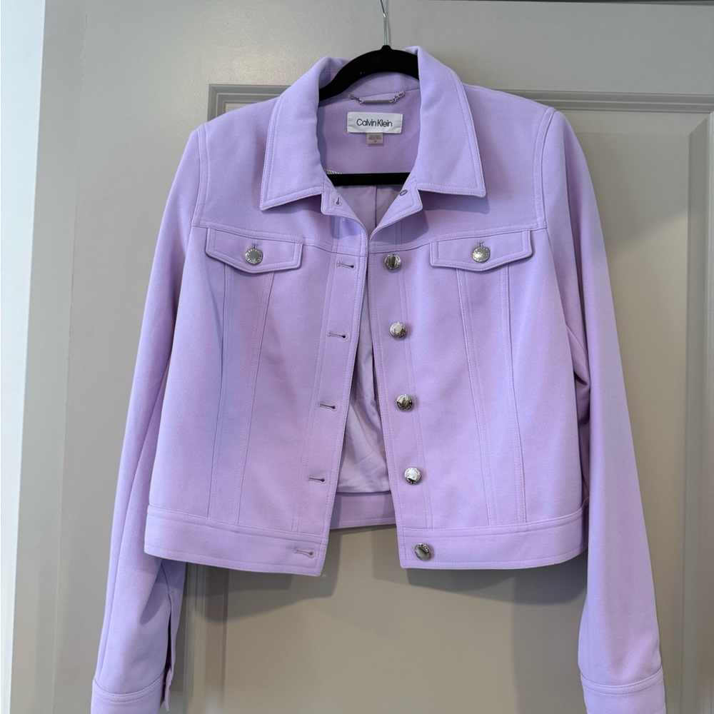 Calvin Klein Women's Lavender Jacket